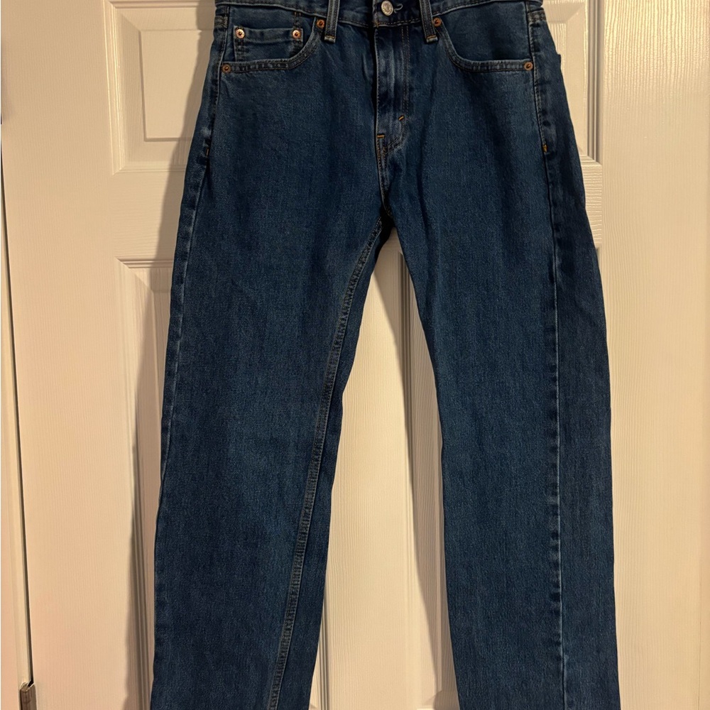 Levi's Indigo Blue Straight Leg Jeans